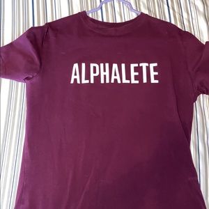 good condition, size large, maroon color